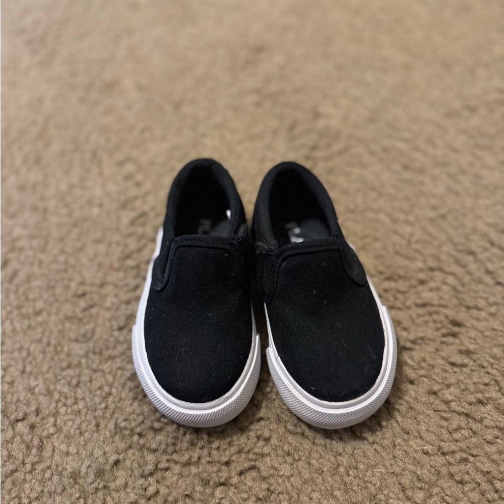 The Children's Place Black Slip-On Sneakers